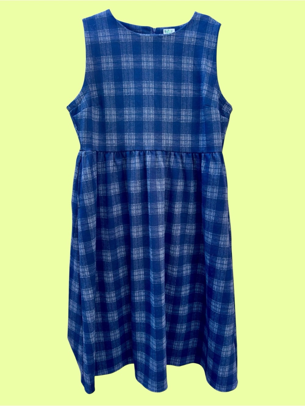 Shiny by Nature Tartan Print Dress